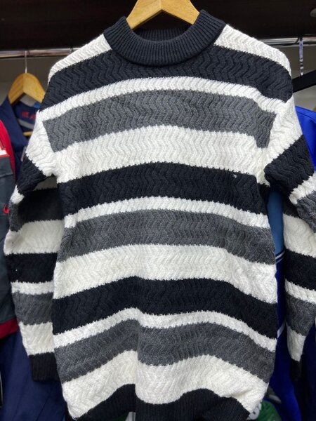 Pulls rayés pour homme