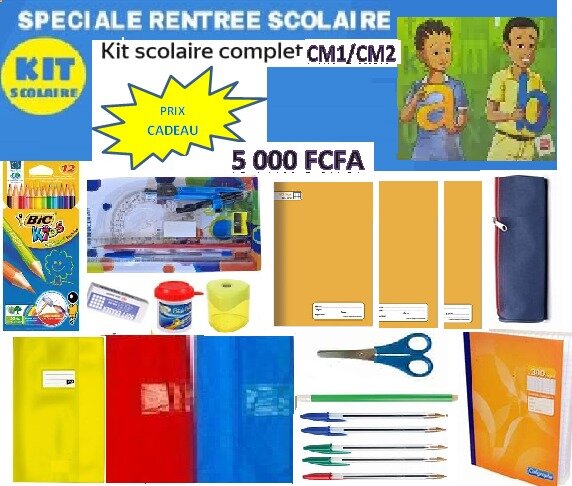 Kit Scolaire Complet CM1/CM2