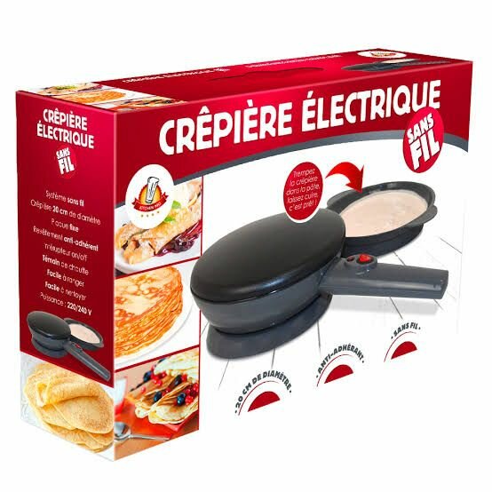 Crêpière Électrique Sans Fil