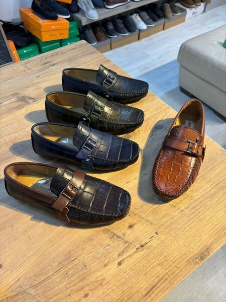 Mocassins en cuir élégants