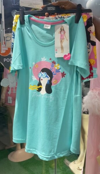 Women's Home  Sky Blue T-shirt  