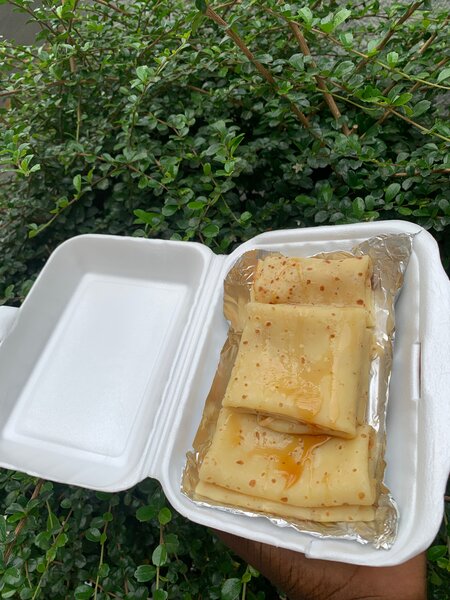 Crêpes nature 10 à1500f