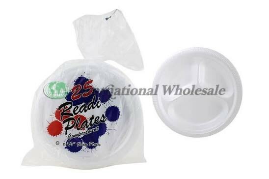 Assiettes Jetables Compartimentées