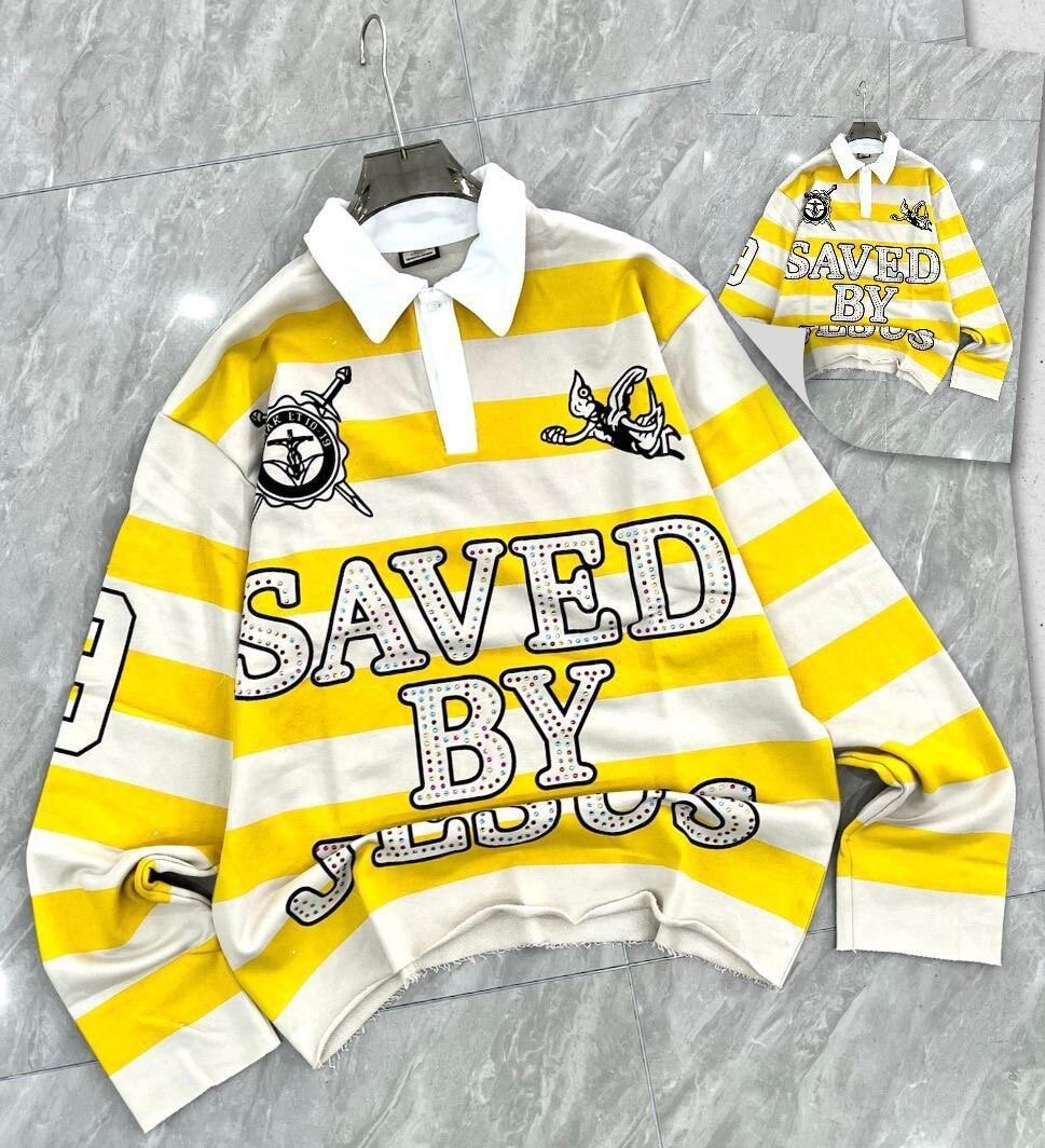 Sweat à rayures statement