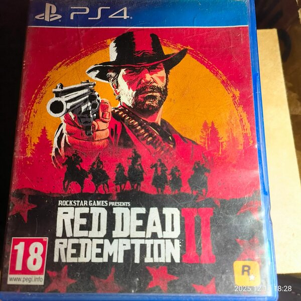 Red Dead Redemption II cd PS4