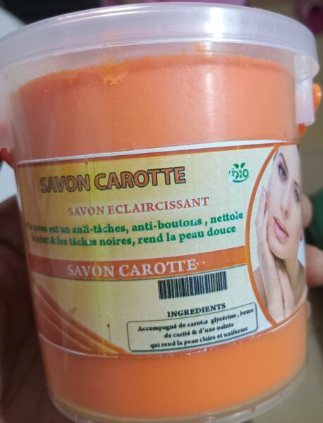 Savon Éclairci Carotte