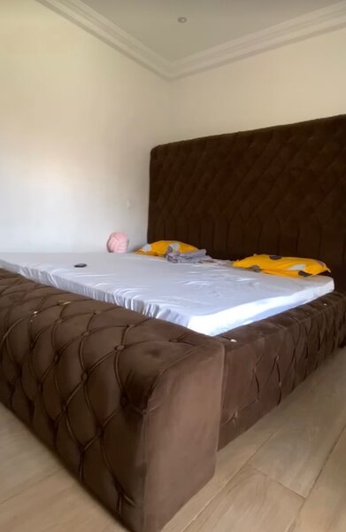 Bed frame and mattress