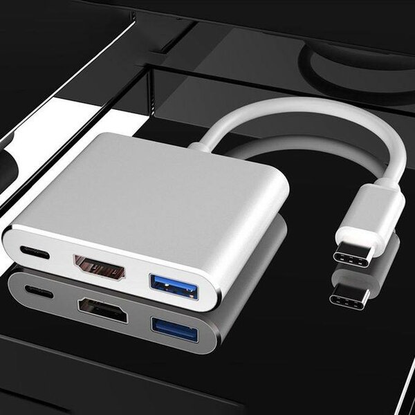 Adaptateur USB-C vers HDMI et USB