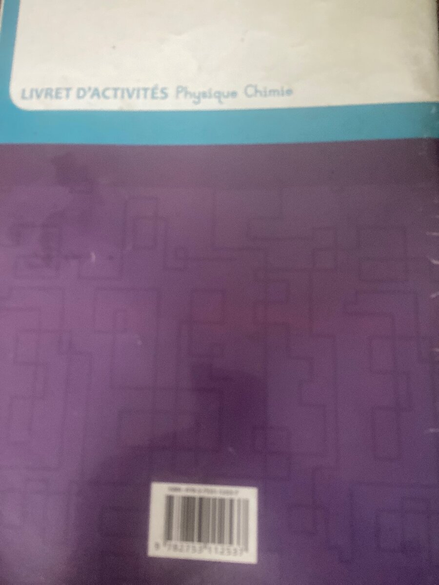 Livret d'Activités Physique-Chimie 6e