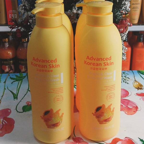 ADVANCED KOREAN SKIN SHOWER CREAM(VIT C & E)