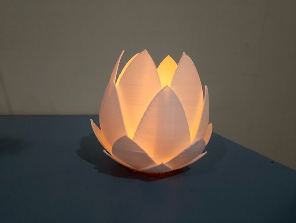 Flower tealight