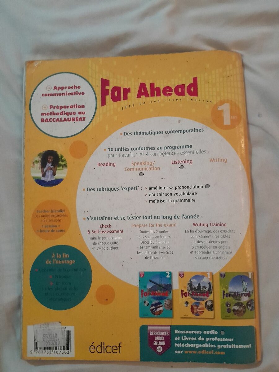 Far Ahead 1 Livre d'Anglais