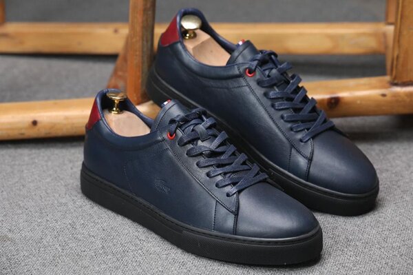 Baskets en cuir pour hommes