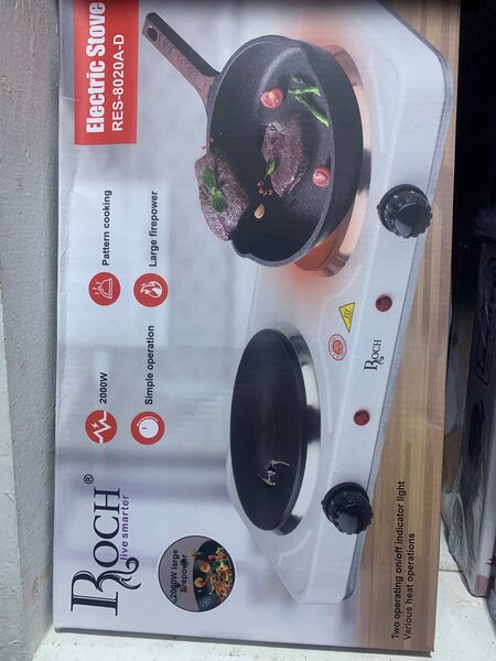 Double hot plate