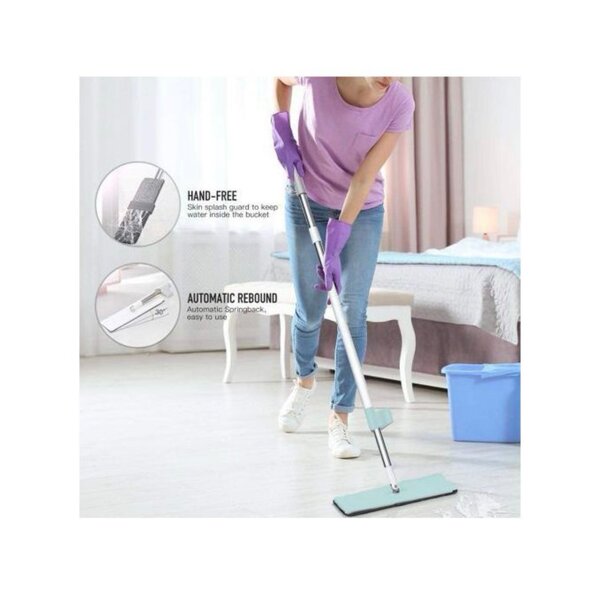 Balai Avec 2 Serpillères Auto-nettoyage 360