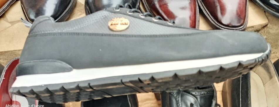 Sneakers en cuir pour hommes