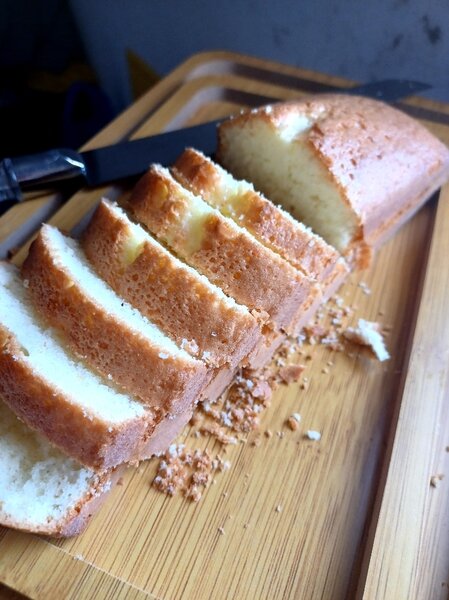 Délicieux cake nature maison