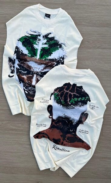 T-shirt artistique unisexe