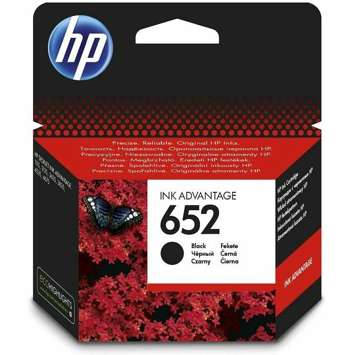 Cartouche HP 652 Noir