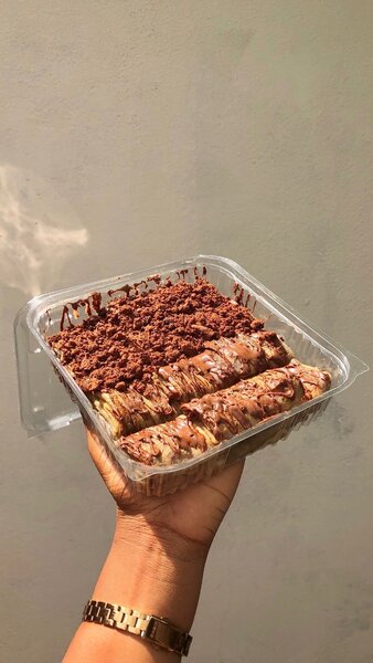 Crêpes Nutella granulé cookies