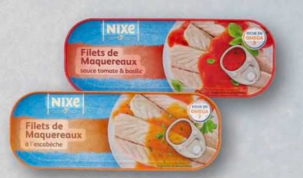 Filets de Maquereaux Nixe
