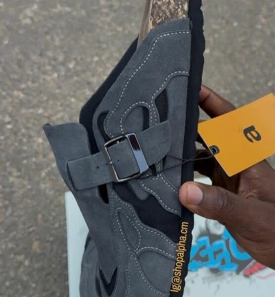 Chaussures Mules en Suède Unisexe