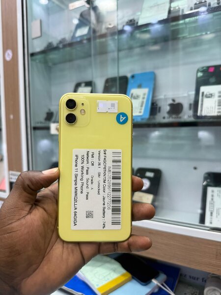 iPhone 11 Jaune 64GB