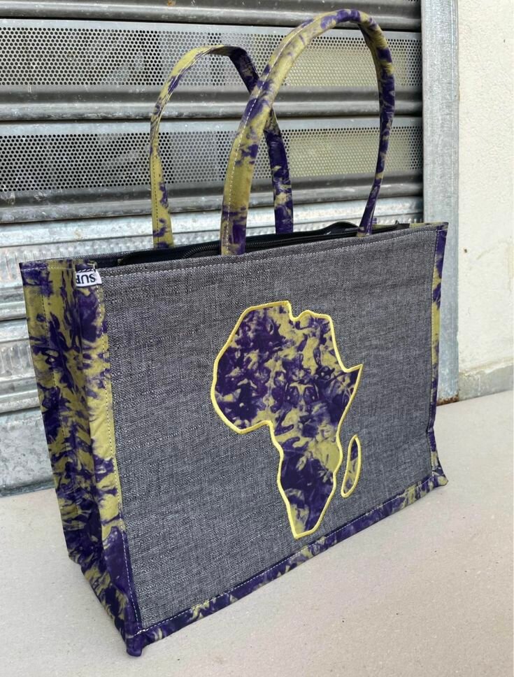 Sac Tote en Jute Artisanal