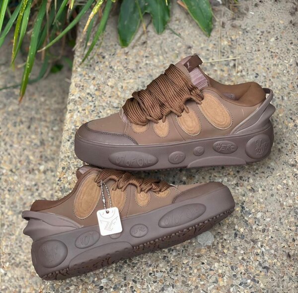 Sneakers tendance marron