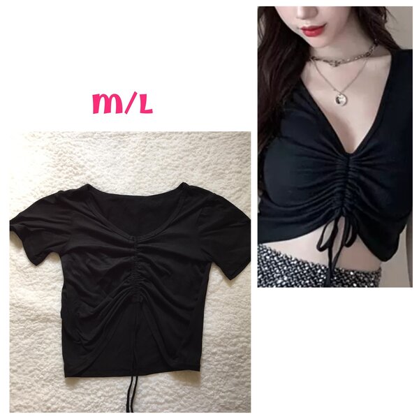 Salaula crop tops and tops