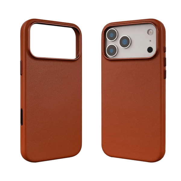 Coque iPhone élégante cuir