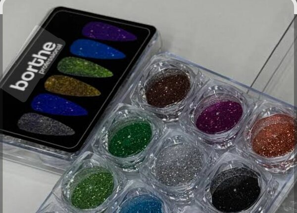 Paillettes pour ongles Borthe