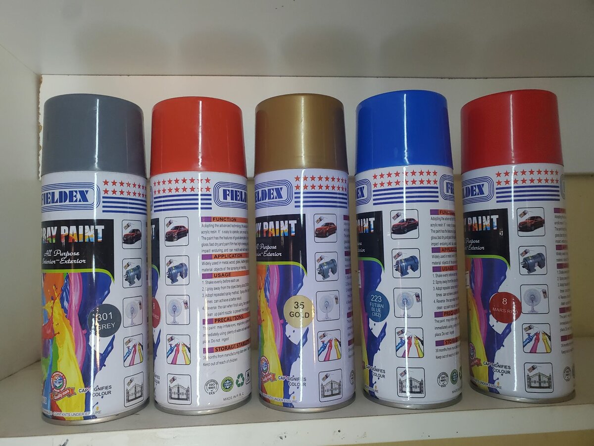Spray  paints