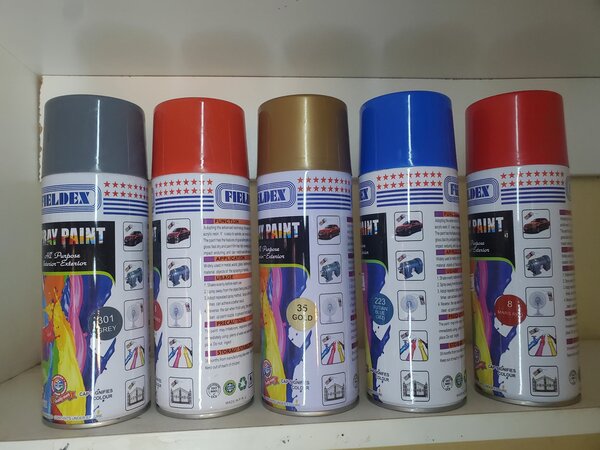 Spray  paints