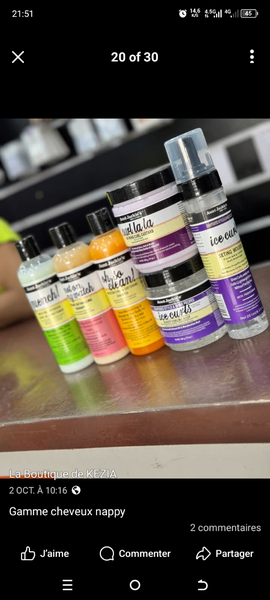 Set Soins Cheveux Nappy