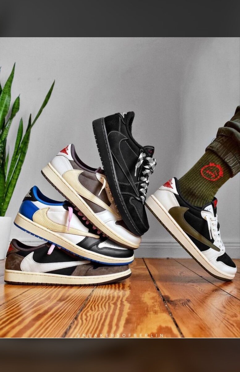 Jordan 1 x Travis Scoot