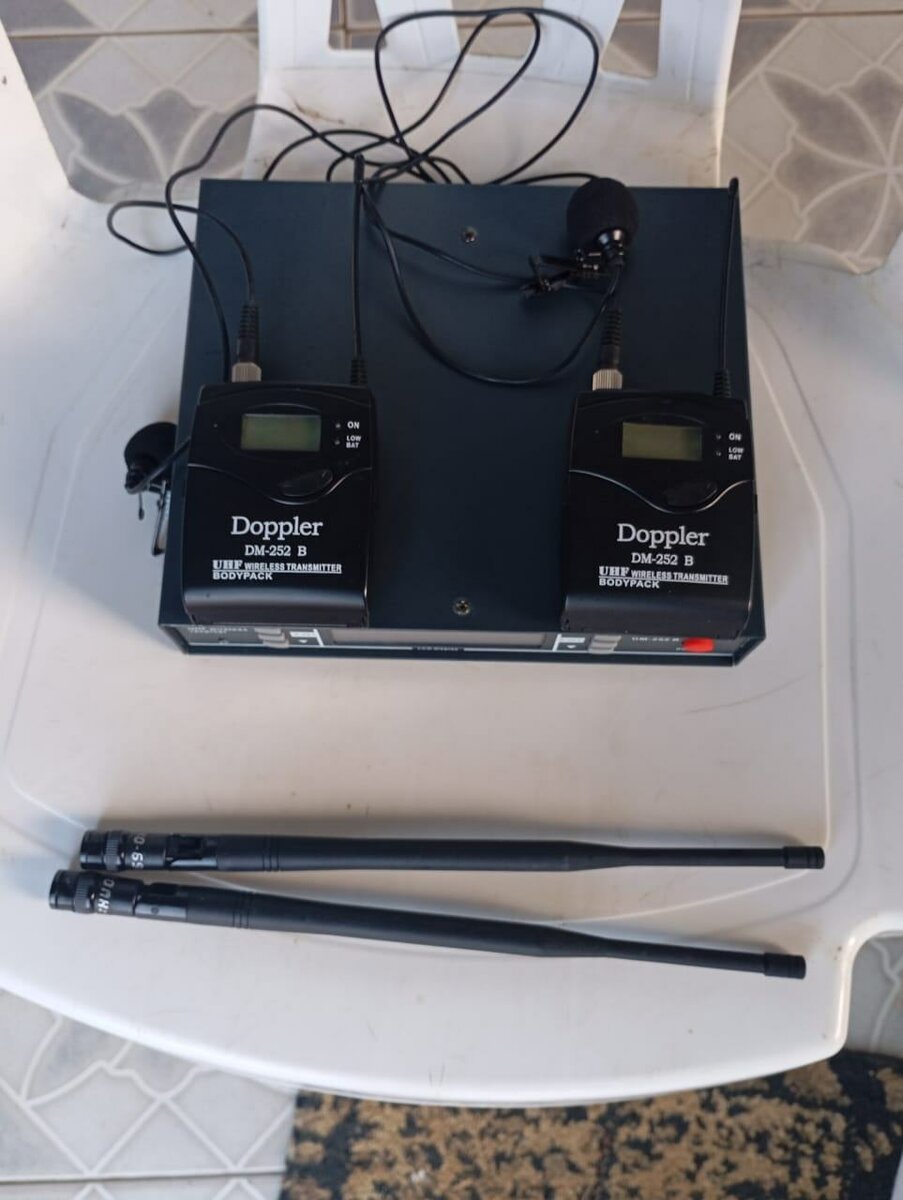 Système de microphones sans fil Doppler