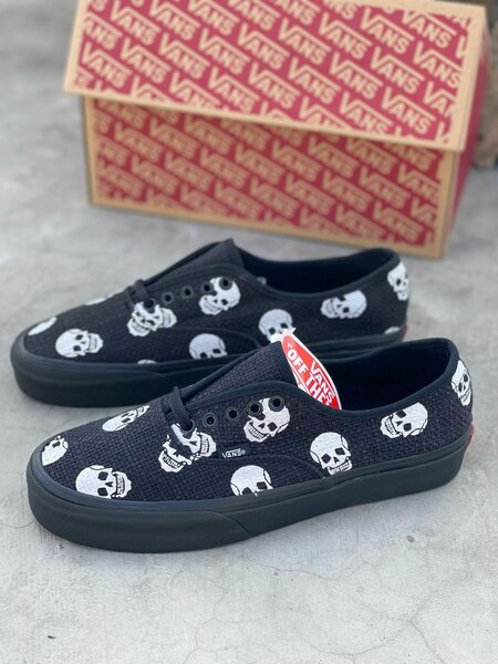 Chaussures Vans Crâne Noir