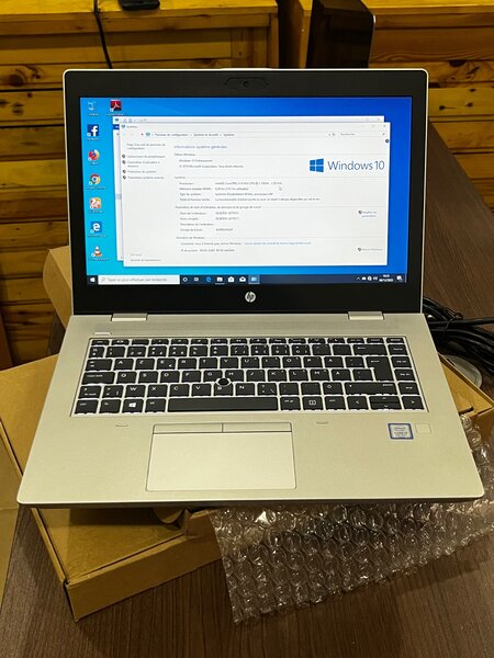 Hp Probook 650 G5 , 512ssd M2, 16GoRam , Core i5 , 8th