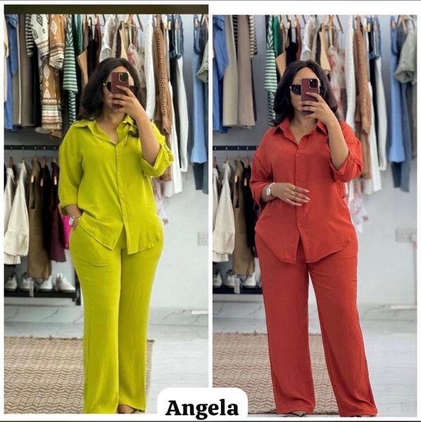 Ensemble chemise et pantalon chic