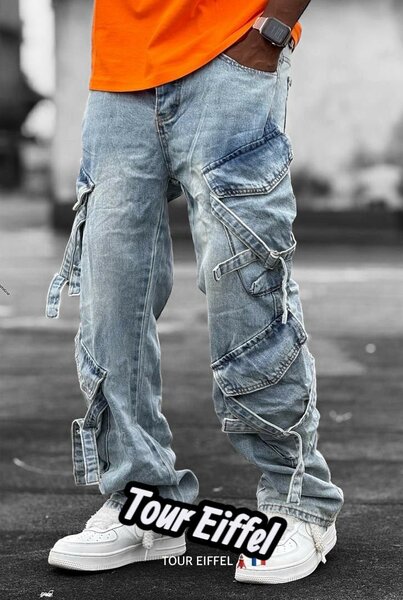 Pantalons cargo Tour Eiffel