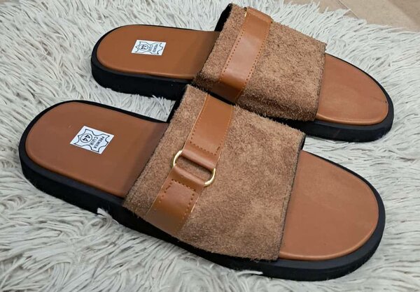 Sandales en cuir unisexes confort