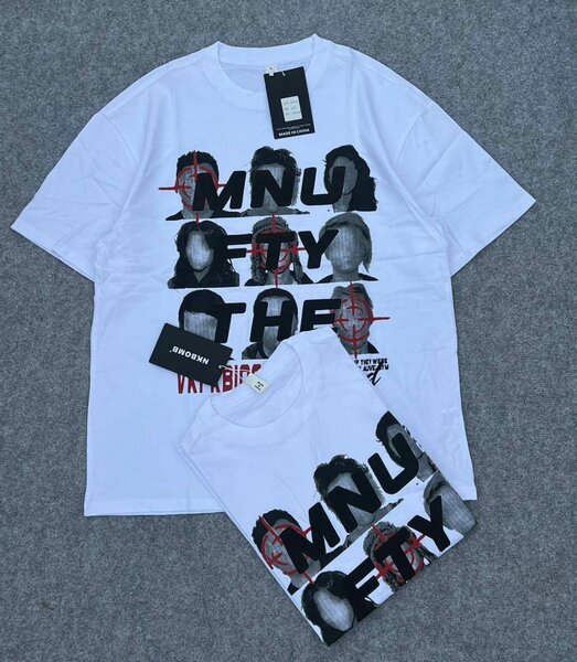 T-shirt imprimé unisexe