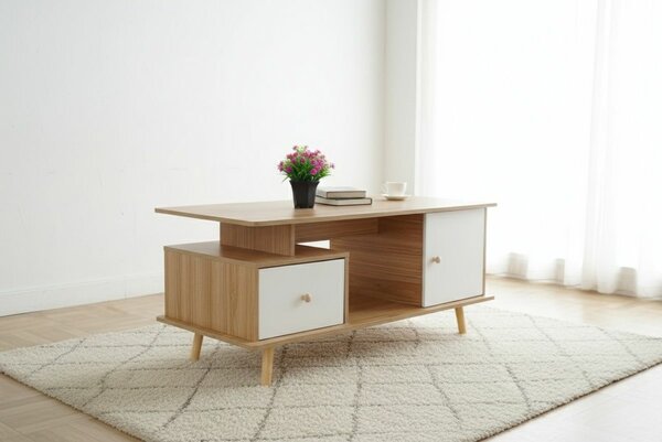 Table basse moderne en bois