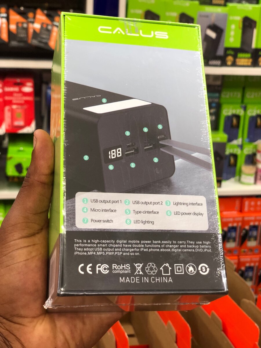 50,000Mah Calus Power Bank