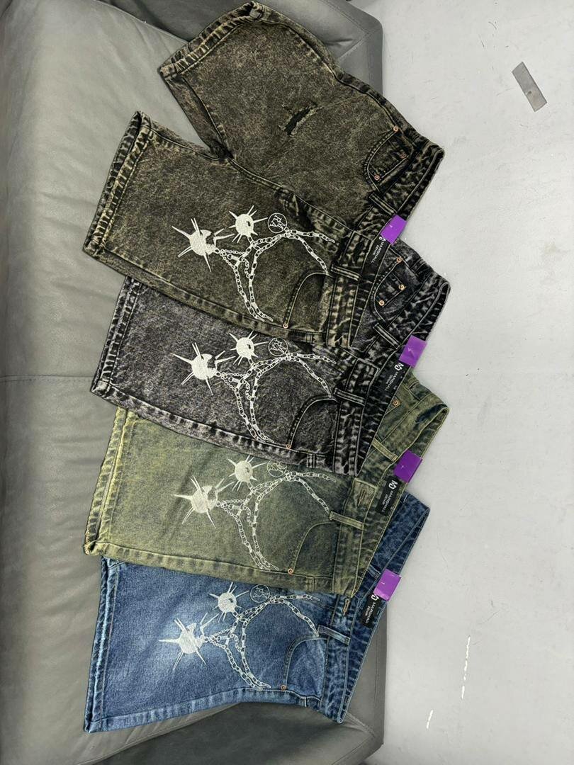 Shorts en jean décontractés