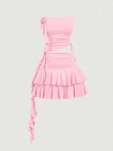 Robe de Cocktail Glamour Femme