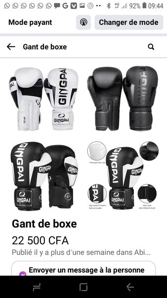 Gant de boxe