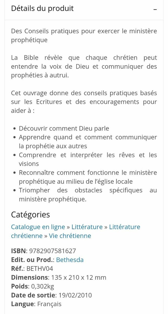 Guide pratique du ministère prophétique