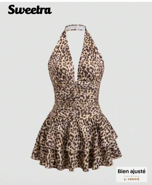 Robe léopard Sweetra